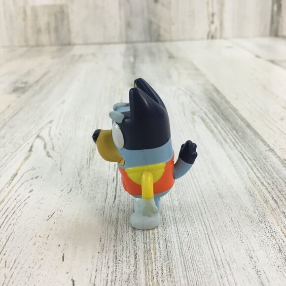 Bluey Heeler Figure Blue Goggles Squirter Swim Suit Pool Family Beach Day NEW - Picture 6 of 8